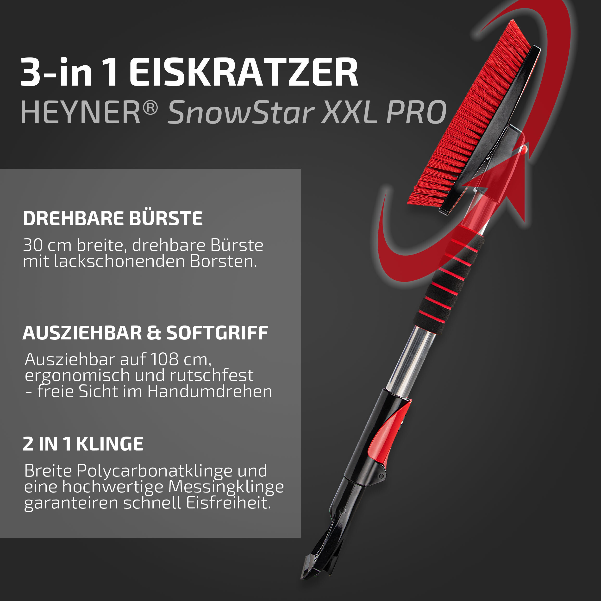 HEYNER Eiskratzer im Einsatz