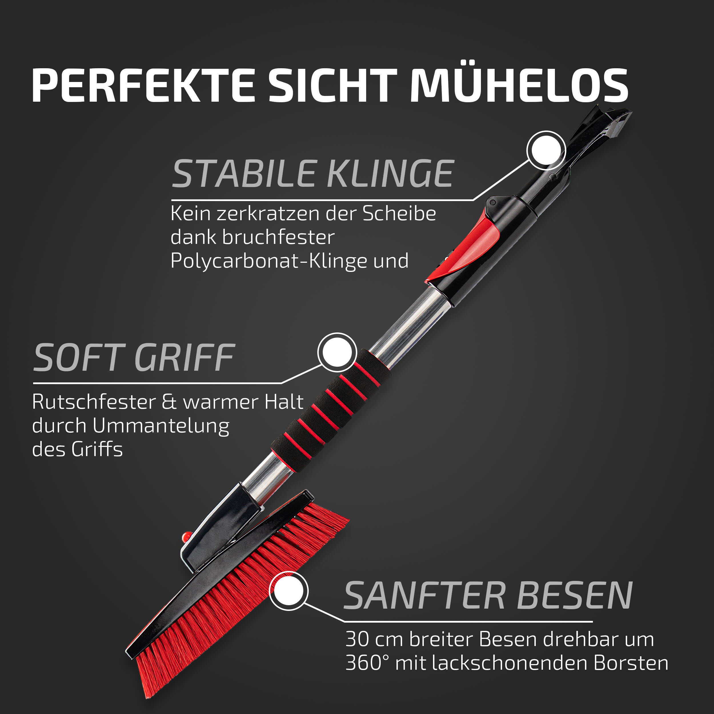 Detailansicht der HEYNER Schabkante
