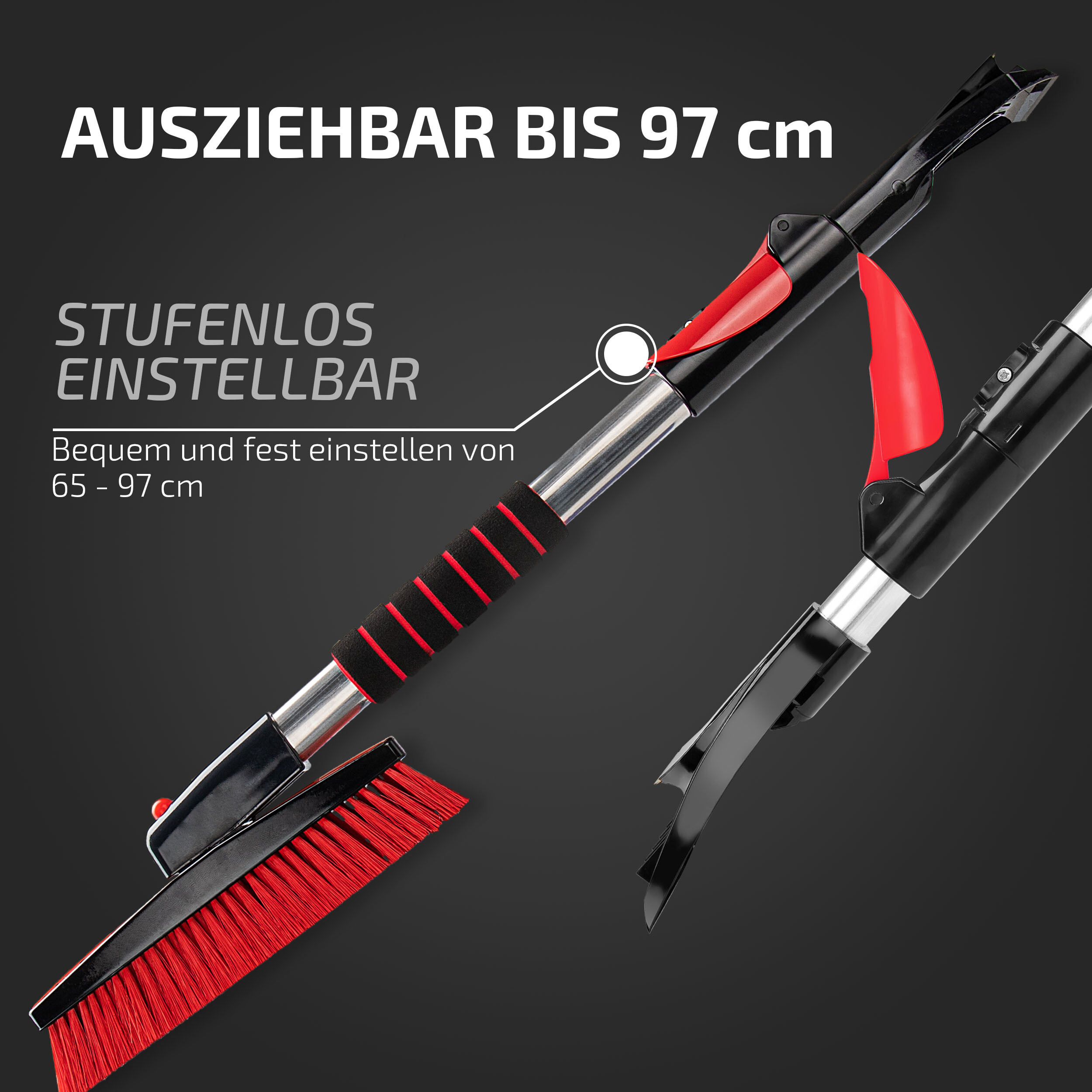 HEYNER Eiskratzer mit komfortablem Griff